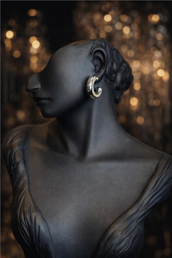 Sierra Silver Halka Küpe